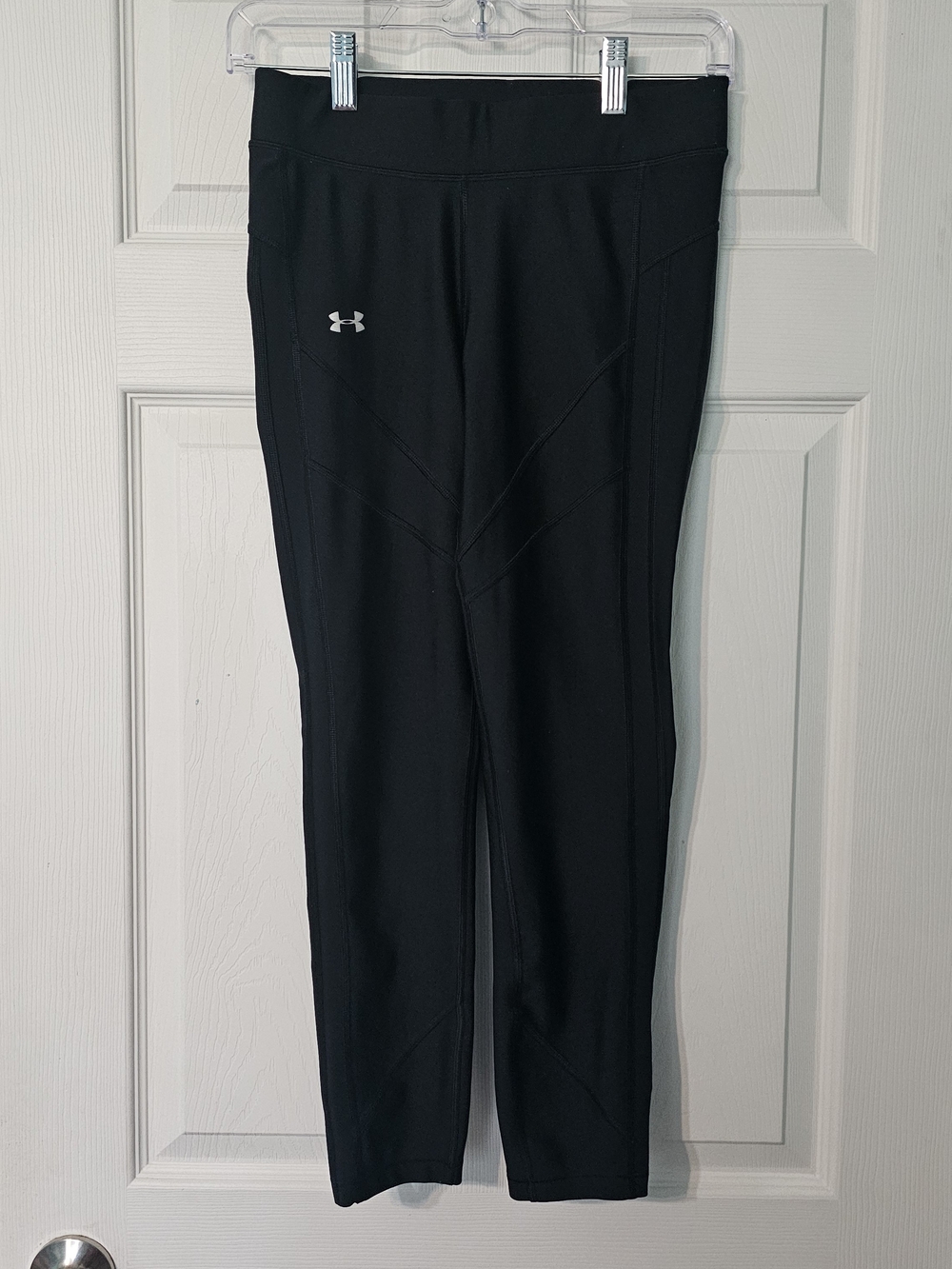 Under Armour Women's Athletic Leggings Black Medium Like New